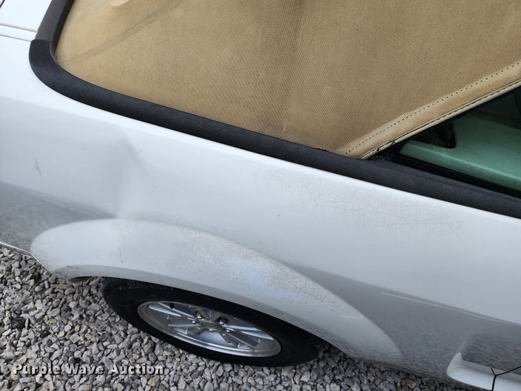 image for item JW9923 2008 Ford Mustang  convertible