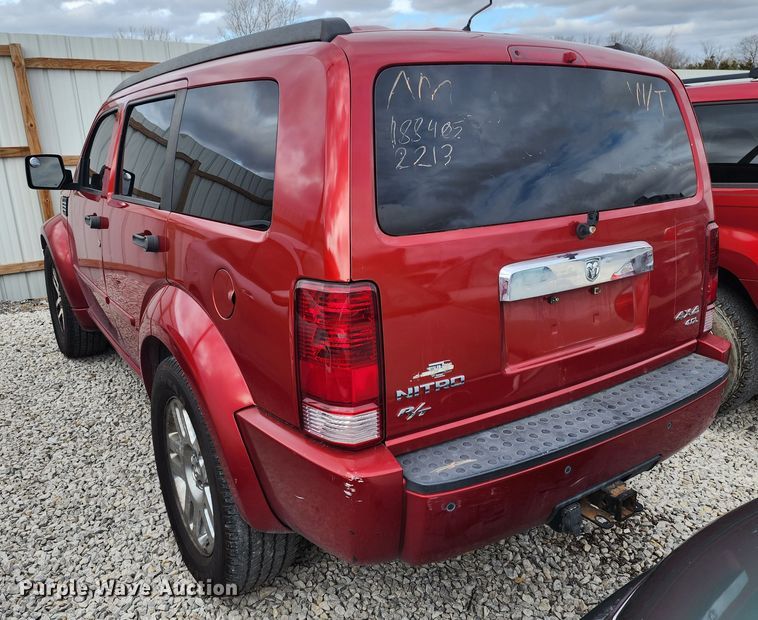 image for item JW9925 2008 Dodge Nitro  SUV