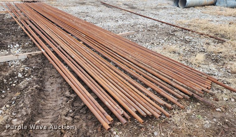 image for item JW9928 (33) 33'L x 2" diameter steel pipes