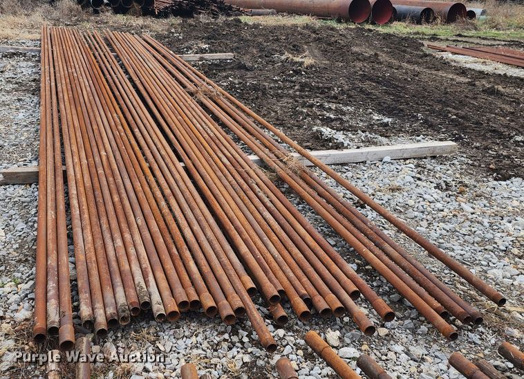 image for item JW9928 (33) 33'L x 2" diameter steel pipes