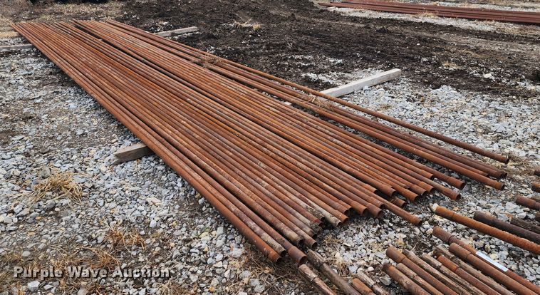 image for item JW9928 (33) 33'L x 2" diameter steel pipes