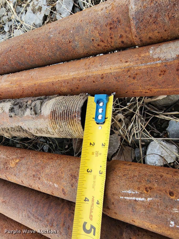 image for item JW9928 (33) 33'L x 2" diameter steel pipes