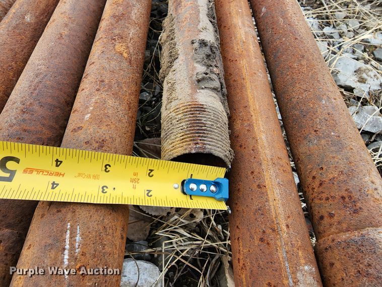 image for item JW9928 (33) 33'L x 2" diameter steel pipes