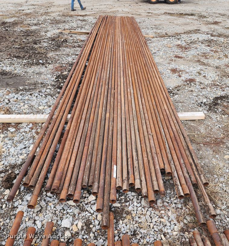 image for item JW9929 (33) 33'L x 2" diameter steel pipes