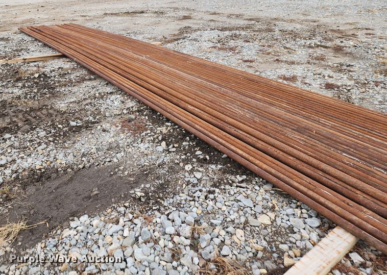 image for item JW9929 (33) 33'L x 2" diameter steel pipes