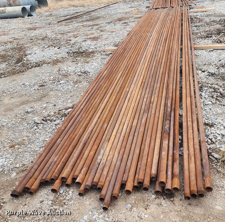 image for item JW9929 (33) 33'L x 2" diameter steel pipes