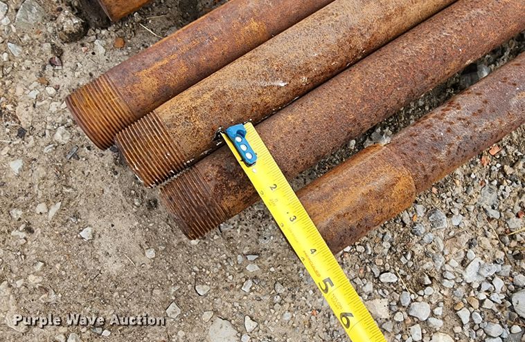 image for item JW9929 (33) 33'L x 2" diameter steel pipes