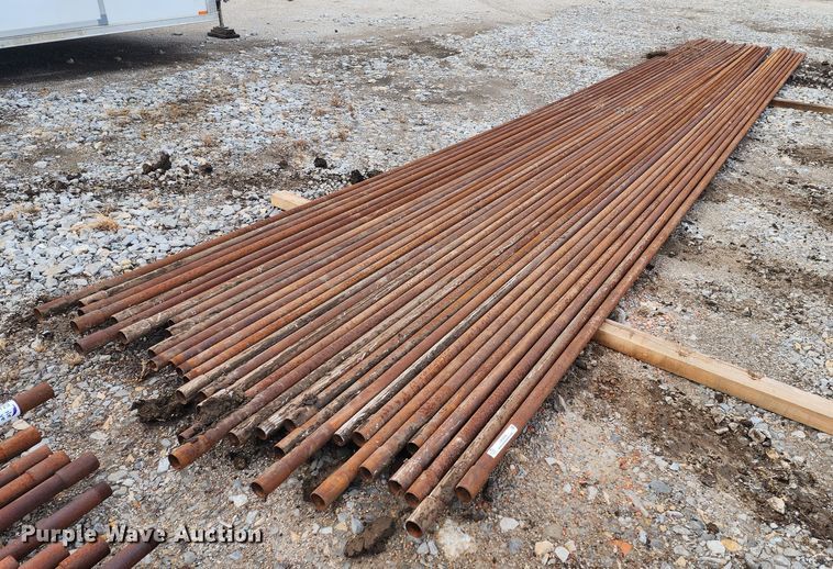 image for item JW9930 (33) 33'L x 2" diameter steel pipes