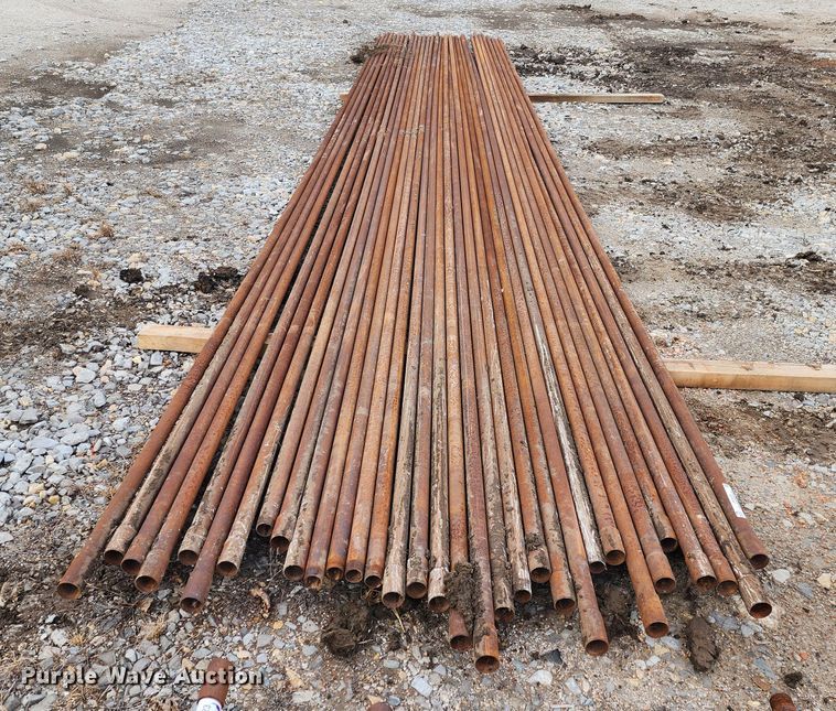 image for item JW9930 (33) 33'L x 2" diameter steel pipes