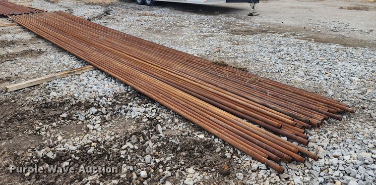 image for item JW9930 (33) 33'L x 2" diameter steel pipes