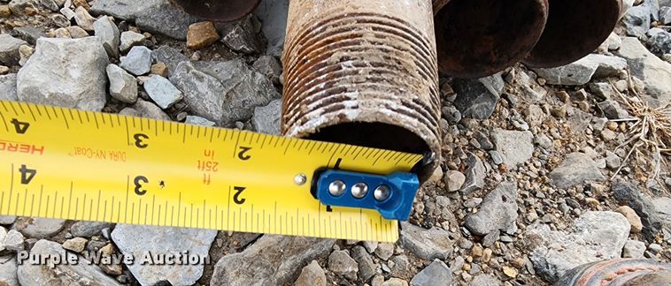 image for item JW9930 (33) 33'L x 2" diameter steel pipes