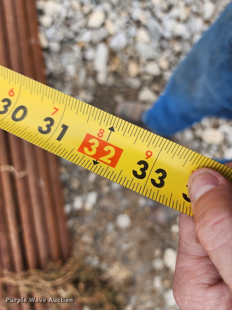 image for item JW9930 (33) 33'L x 2" diameter steel pipes