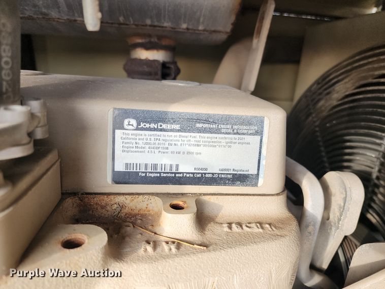 image for item JW9931 2001 Ingersoll Rand P185  air compressor