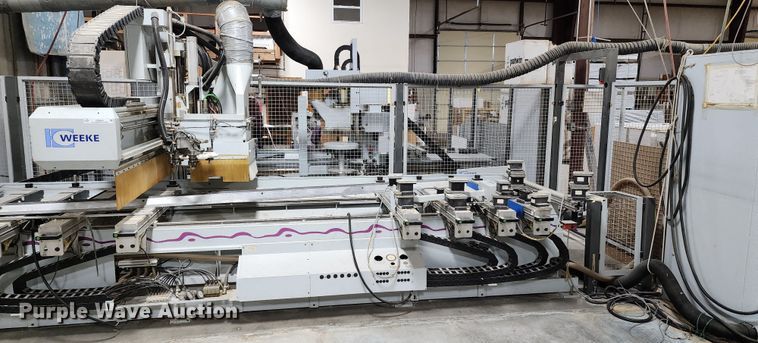 image for item JW9940 2002 Weeke Optimat BHC 550  CNC router