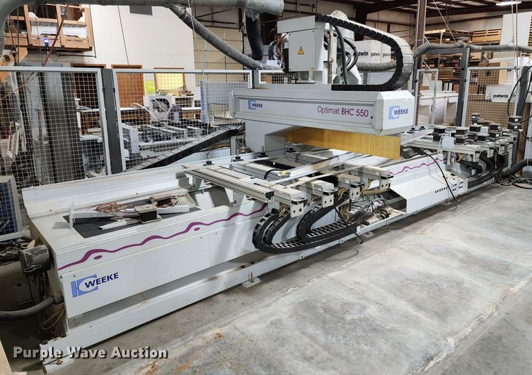 image for item JW9940 2002 Weeke Optimat BHC 550  CNC router