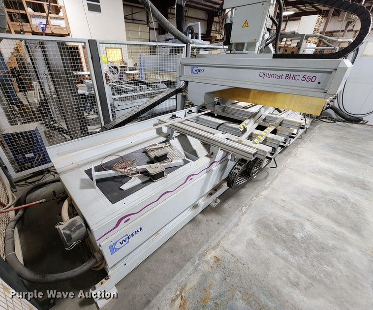 image for item JW9940 2002 Weeke Optimat BHC 550  CNC router