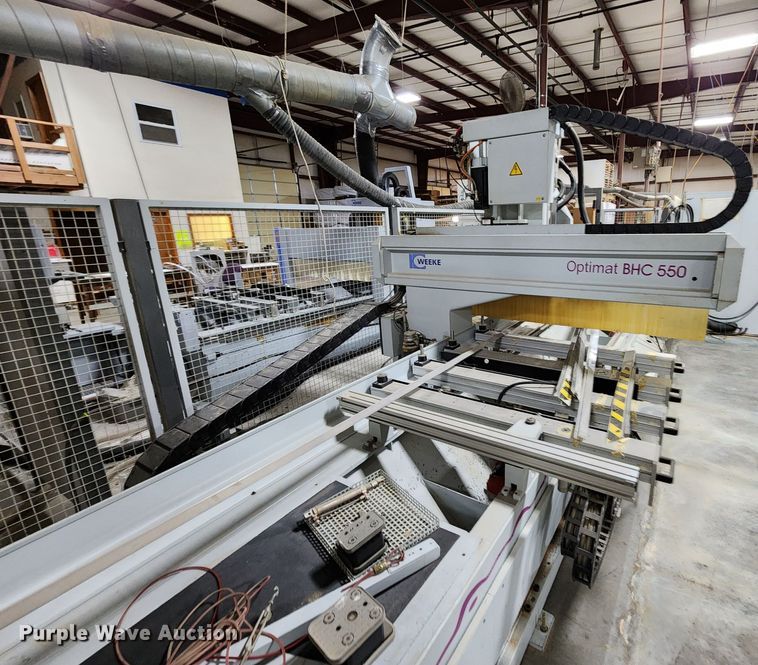 image for item JW9940 2002 Weeke Optimat BHC 550  CNC router