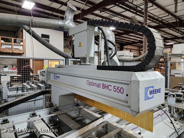 image for item JW9940 2002 Weeke Optimat BHC 550  CNC router