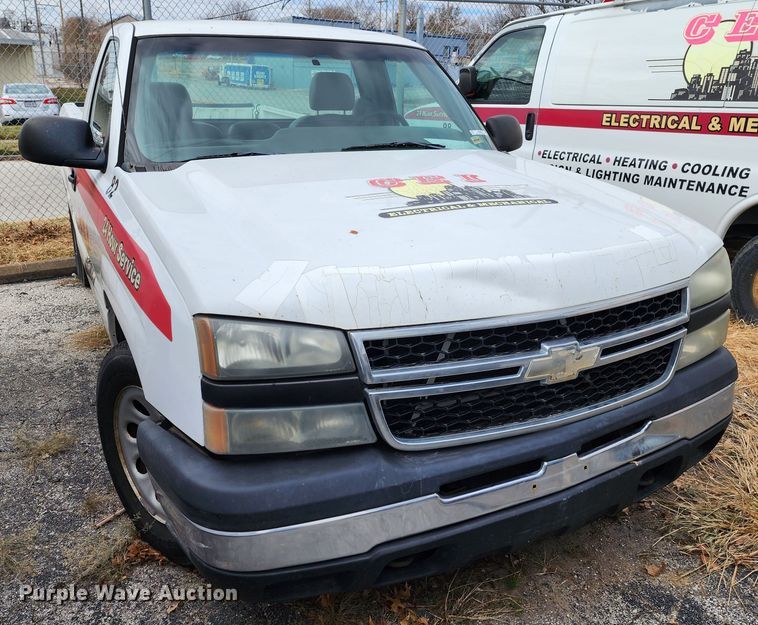 image for item JW9942 2006 Chevrolet Silverado 1500  pickup truck