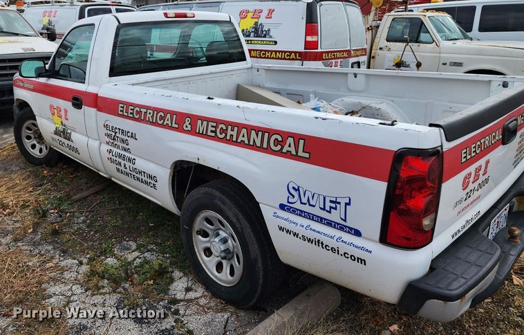 image for item JW9942 2006 Chevrolet Silverado 1500  pickup truck