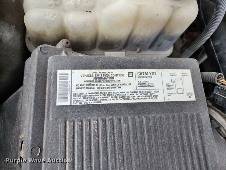 image for item JW9942 2006 Chevrolet Silverado 1500  pickup truck