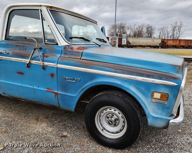 image for item JW9956 1972 Chevrolet C10  pickup truck