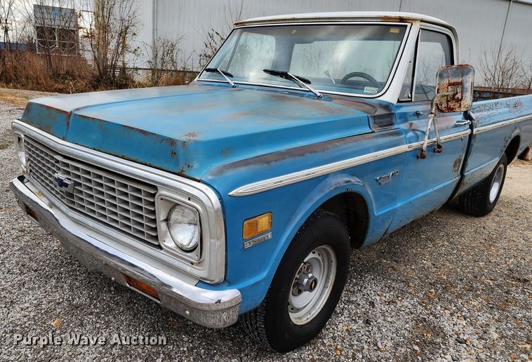 image for item JW9956 1972 Chevrolet C10  pickup truck