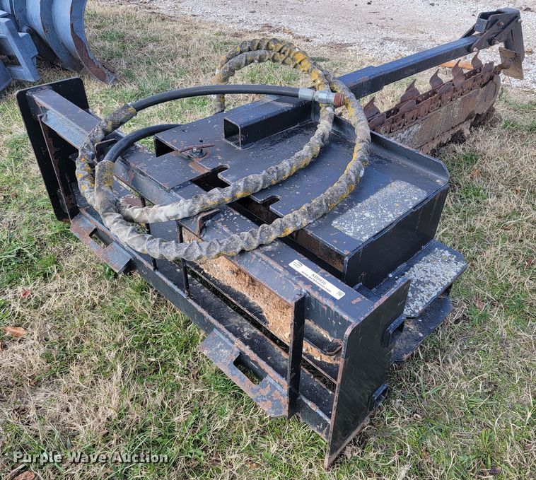image for item KB9935 Skid steer trencher
