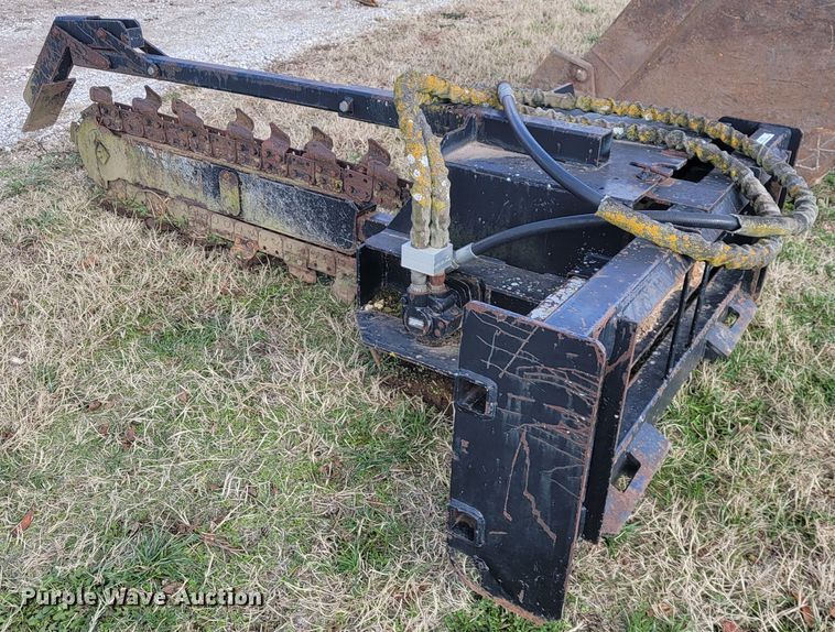 image for item KB9935 Skid steer trencher