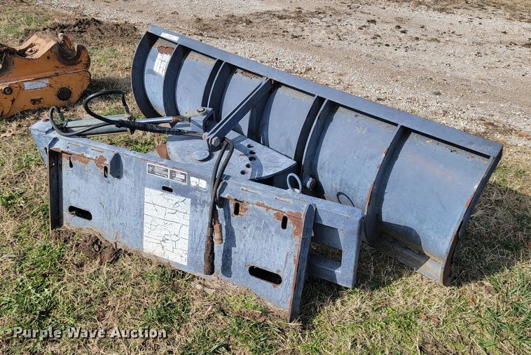 image for item KB9936 Thomas D209  skid steer snow plow