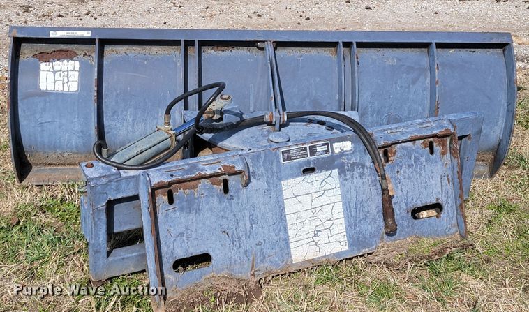 image for item KB9936 Thomas D209  skid steer snow plow