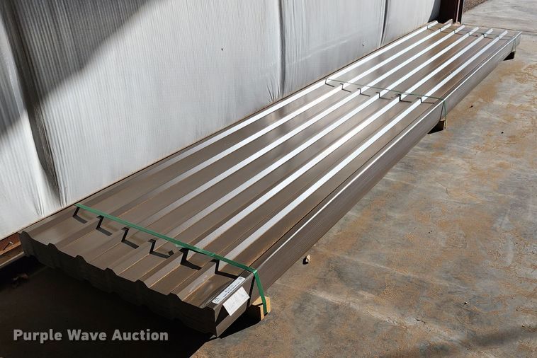 image for item KC9721 (170) sheets of Doerkson Metal Components metal siding/roofing