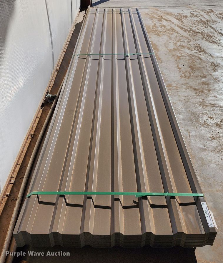 image for item KC9721 (170) sheets of Doerkson Metal Components metal siding/roofing