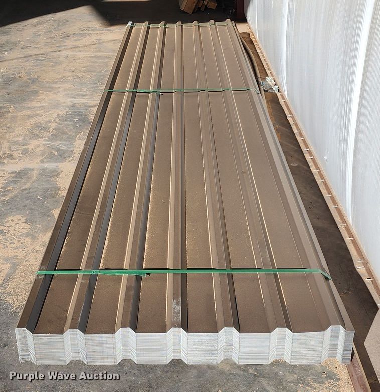 image for item KC9721 (170) sheets of Doerkson Metal Components metal siding/roofing