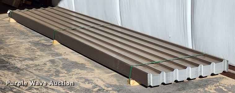 image for item KC9721 (170) sheets of Doerkson Metal Components metal siding/roofing