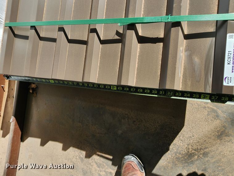 image for item KC9721 (170) sheets of Doerkson Metal Components metal siding/roofing