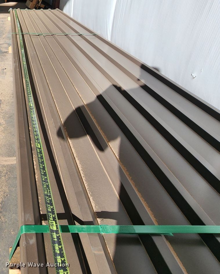 image for item KC9721 (170) sheets of Doerkson Metal Components metal siding/roofing
