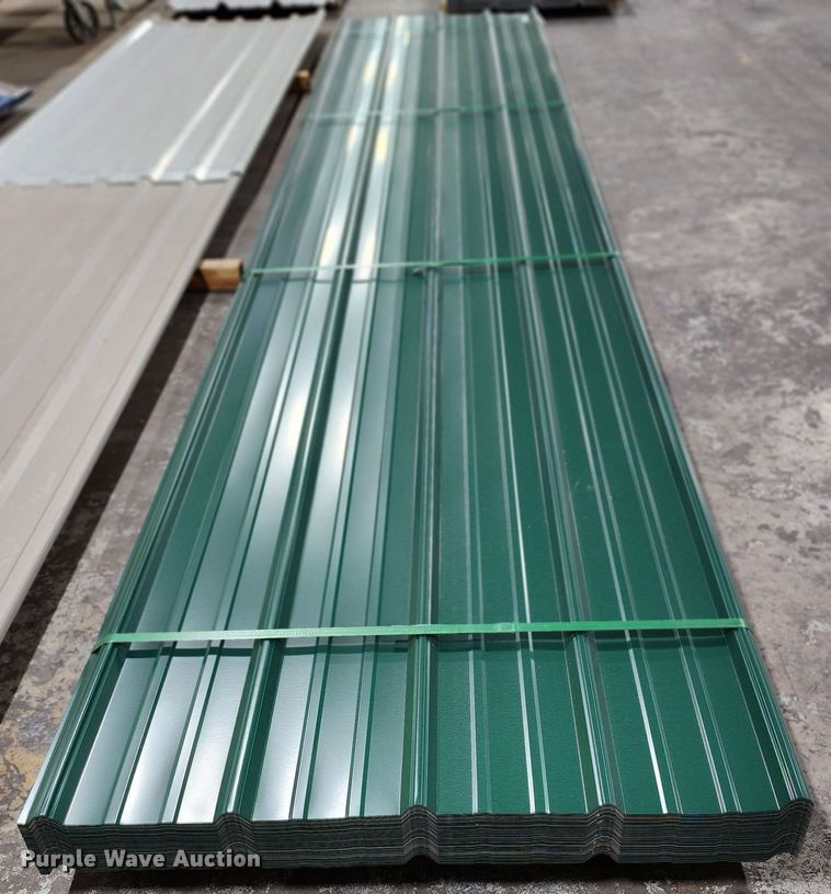 image for item KC9722 (141) sheets of Doerkson Metal Components metal siding/roofing