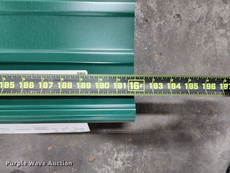 image for item KC9722 (141) sheets of Doerkson Metal Components metal siding/roofing