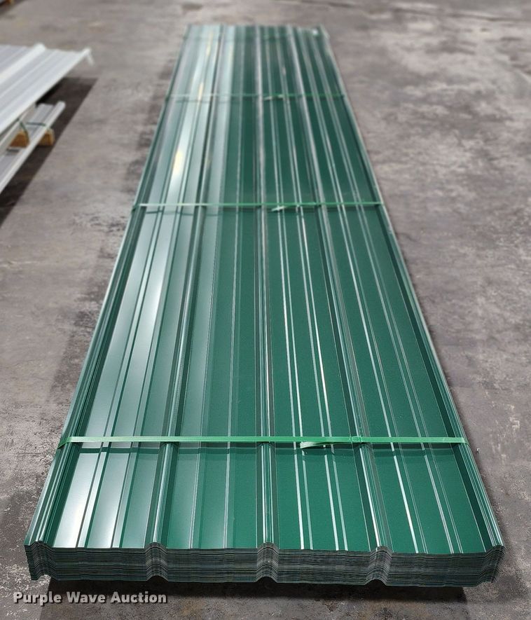 image for item KC9723 (142) sheets of Doerkson Metal Components metal siding/roofing