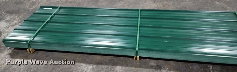 image for item KC9723 (142) sheets of Doerkson Metal Components metal siding/roofing