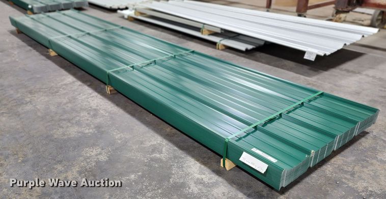 image for item KC9723 (142) sheets of Doerkson Metal Components metal siding/roofing