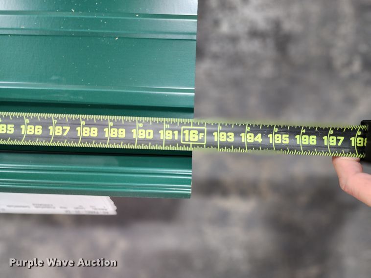 image for item KC9723 (142) sheets of Doerkson Metal Components metal siding/roofing