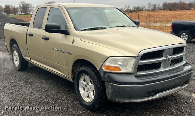 image for item KF9766 2011 Dodge Ram 1500  Quad Cab pickup truck