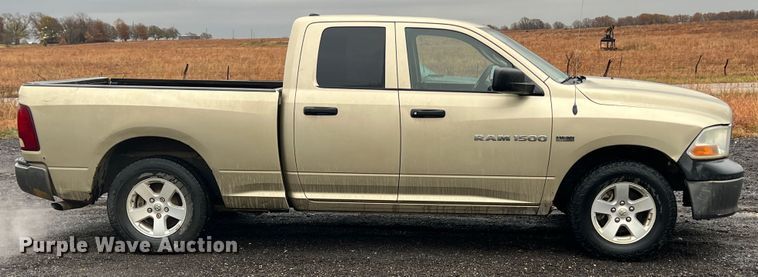 image for item KF9766 2011 Dodge Ram 1500  Quad Cab pickup truck