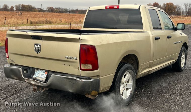 image for item KF9766 2011 Dodge Ram 1500  Quad Cab pickup truck