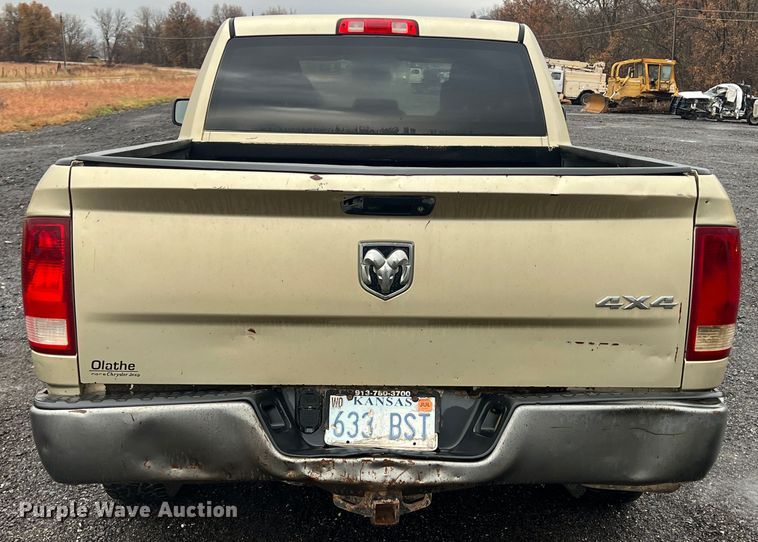 image for item KF9766 2011 Dodge Ram 1500  Quad Cab pickup truck