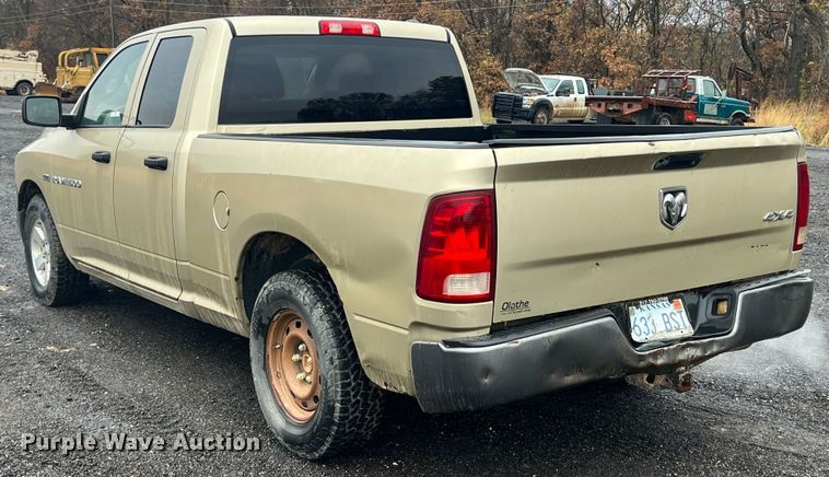 image for item KF9766 2011 Dodge Ram 1500  Quad Cab pickup truck