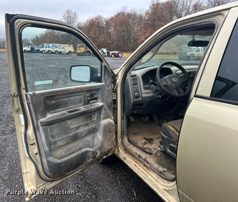 image for item KF9766 2011 Dodge Ram 1500  Quad Cab pickup truck