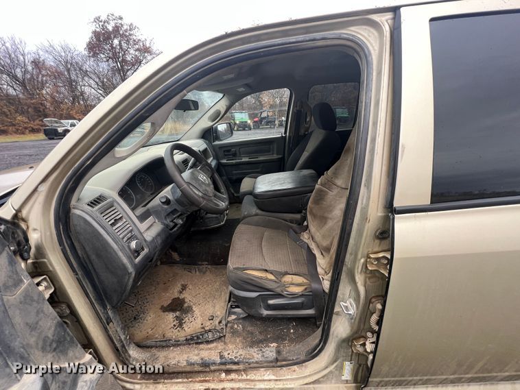 image for item KF9766 2011 Dodge Ram 1500  Quad Cab pickup truck